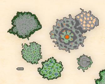 Goroma, Ramoa, Malada e Talahu formam as Ilhas Proibidas.