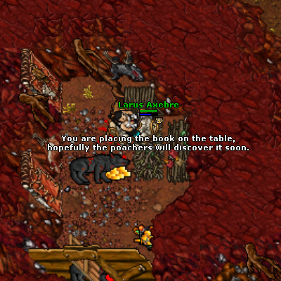 Ao usar o livro na mesa