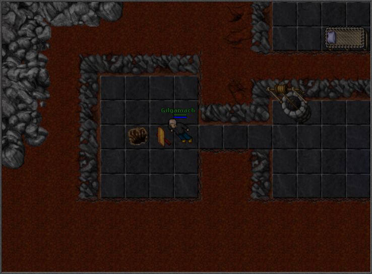 Entrada secreta da Dark Pyramid