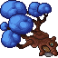 Tree with Blue Leaves.gif