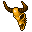 Golden Minotaur Skull.gif