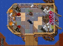 Chegando no steamship de Kazordoon