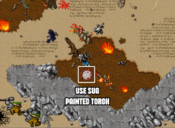 Use Use sua Painted Torch 32588,32518,11:2no ritual