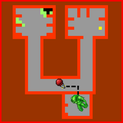 Localização do Diseased Dan.