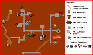 The Demon Helmet Quest - Tibia Wiki - A Enciclopédia do Tibia