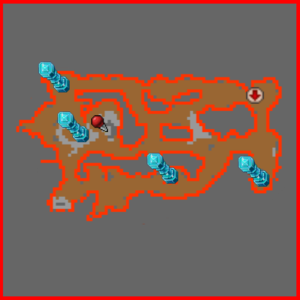 Vermelho: Acesso ao -1.