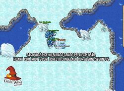 Root ao pisar no piso destruído