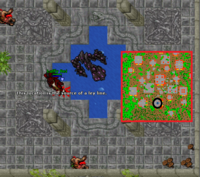 Localização do Dark Stone Pile em Banuta.