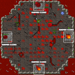 Locais de surgimento das 4 Vampiric Essences