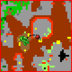 Localização do Diseased Bill.